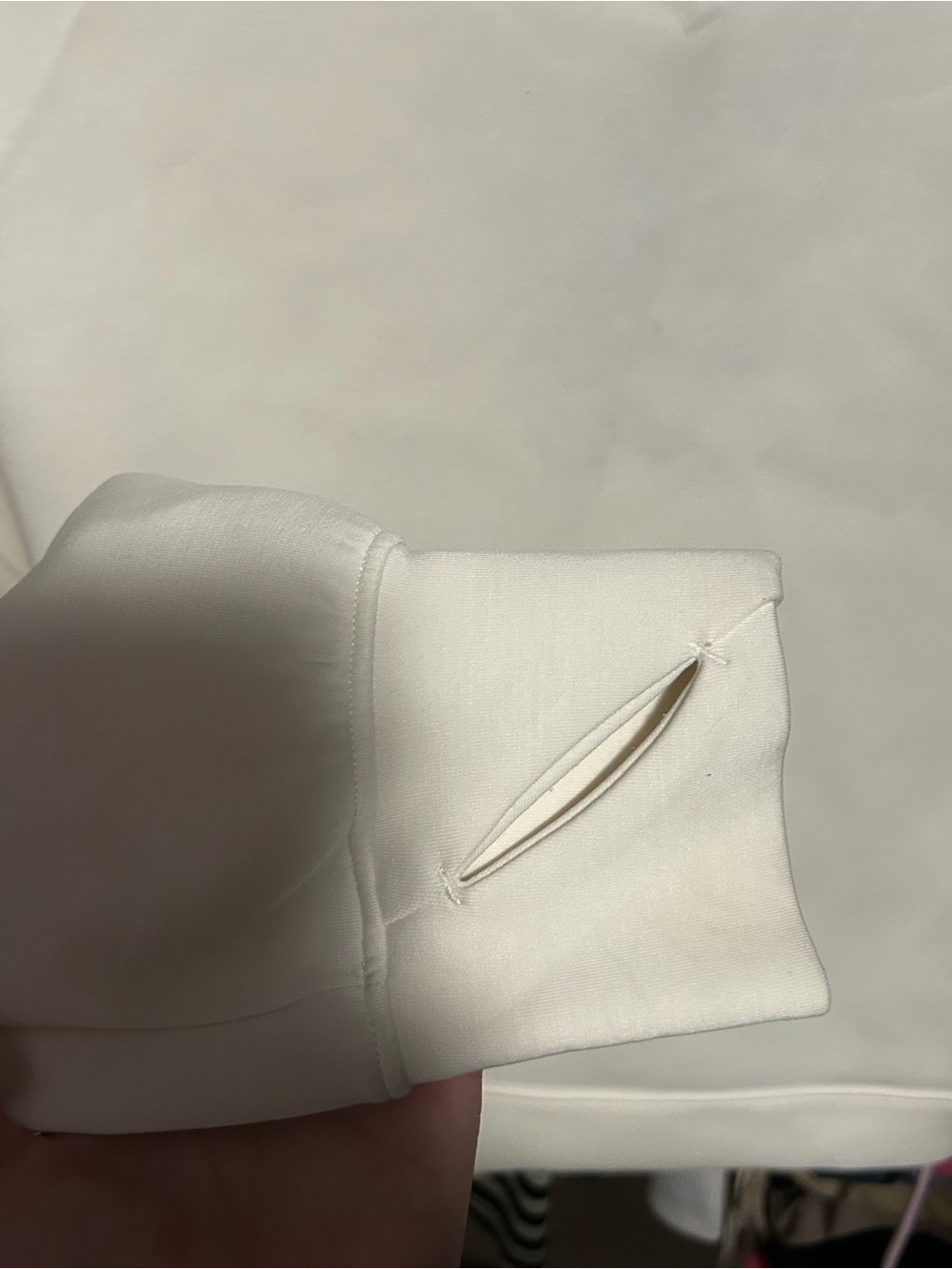 all in motion Cream Quarter-Zip Pullover - Picture 3 of 5